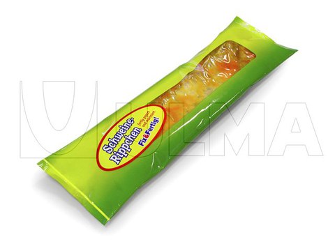 Упаковка сэндвича в модифицированной атмосфере (МГС) на флоупаке