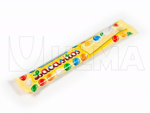 Упаковка шоколадного батончика на флоупаке