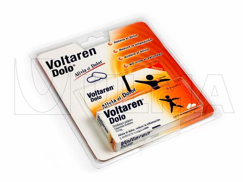 Упаковка медицинских препаратов на блистере