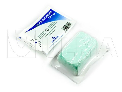 Упаковка медицинских щёток в мягкую плёнку на термоформере