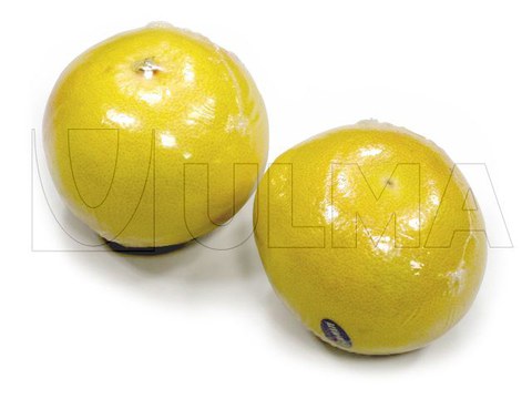 Упаковка грейпфрута в термоусадочную плёнку на флоу-паке