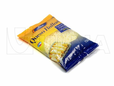 Упаковка тертого сыра в модифицированной атмосфере (МГС) в ламинированную пленку на вертикальной машине (VFFS)